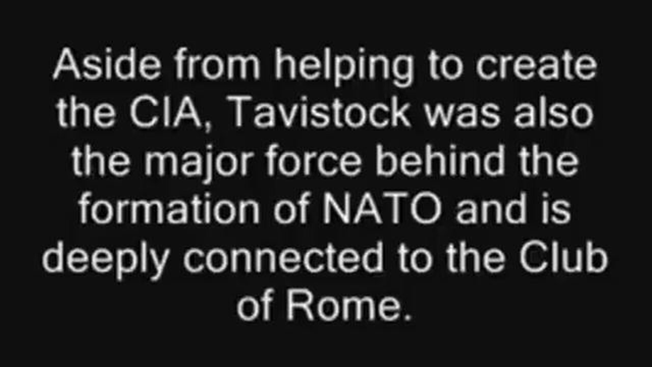 REALITY MANAGEMENT - THE TAVISTOCK INSTITUTE & THE FRANKFURT SCHOOL