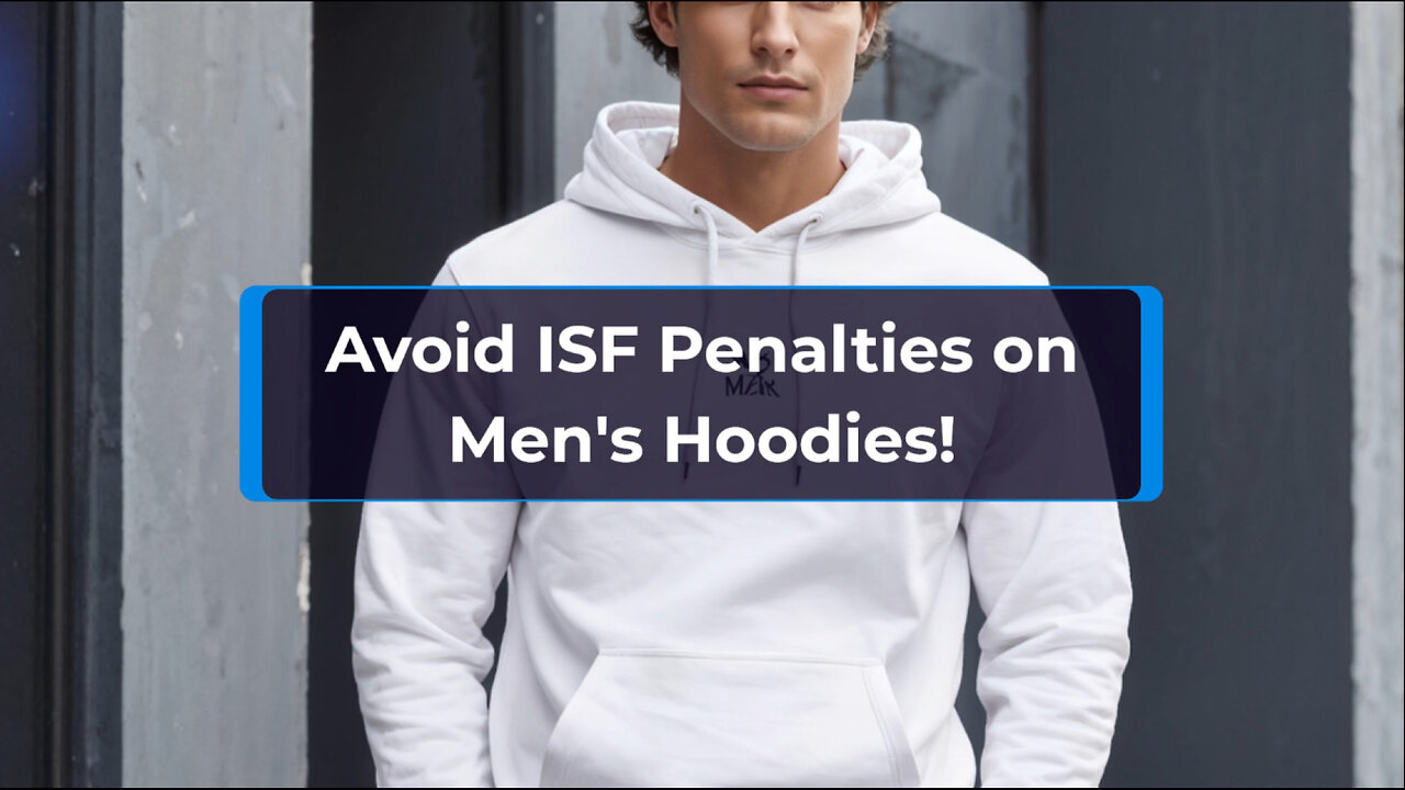Avoiding ISF Penalties: A Guide for Importing Men's Hoodies and Sweatshirts