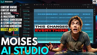 MUST WATCH 🔥 The AI DAW is HERE! Moises AI Studio - MIND BLOWN 🤯
