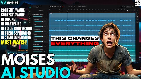 MUST WATCH 🔥 The AI DAW is HERE! Moises AI Studio - MIND BLOWN 🤯