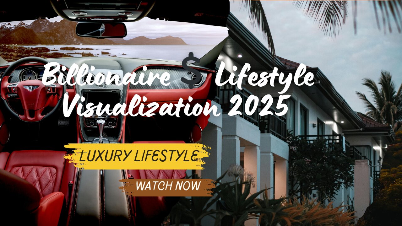 Billionaire💲 Lifestyle Visualization 2025 💰 Luxury Lifestyle Motivation #billionaire #motivation