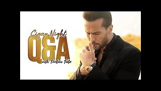 Cigar Night Q&A with Tristan Tate