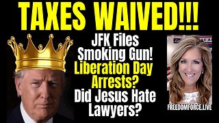 TRUMP LIBERATION DAY! WAIVE TAXES! JFK BLASTS! WAR? - Live with Melly Sunday Mar 23, 2025.