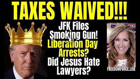 TRUMP LIBERATION DAY! WAIVE TAXES! JFK BLASTS! WAR? - Live with Melly Sunday Mar 22, 2025.