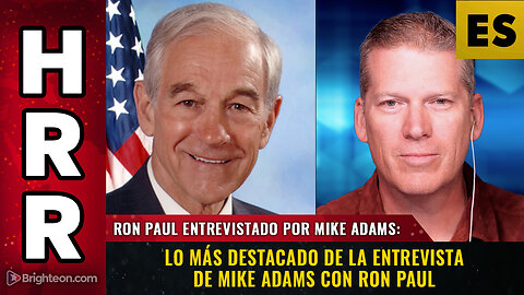 Ron Paul conversa con Mike Adams sobre los aranceles de Trump...