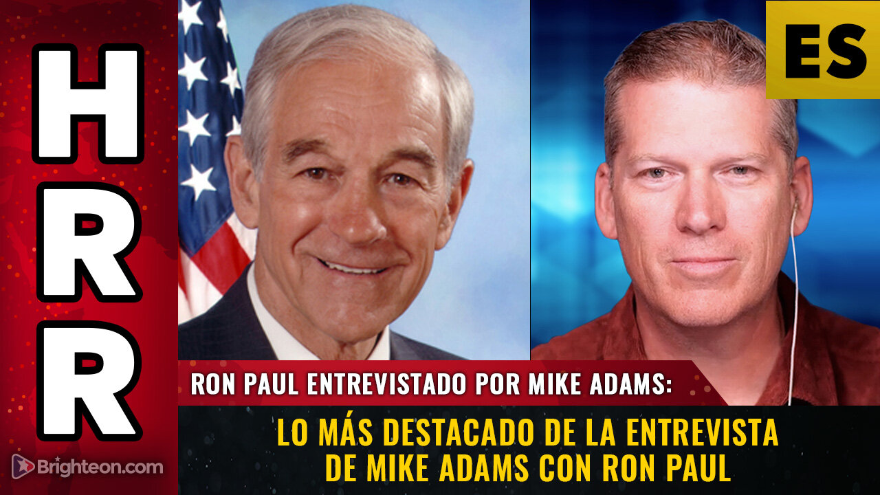 Ron Paul conversa con Mike Adams sobre los aranceles de Trump...