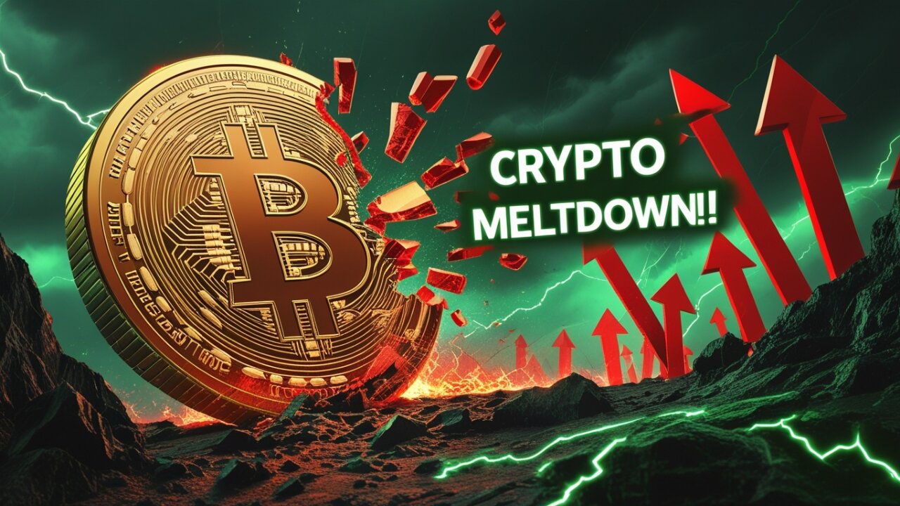 Crypto Meltdown! Bitcoin & Ethereum Crash After Fed Shock