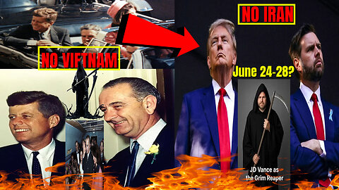 FINAL COUNTDOWN: JUNE 24 - JUNE 28 #church #JESUS #GOD #trump #maga #bible #church #Israel #Iran #war #rumbletakeover #rumblerant #JKF #ASSASSINATION #JDVANCE