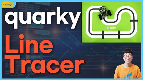 Coding robot quarky line tracer