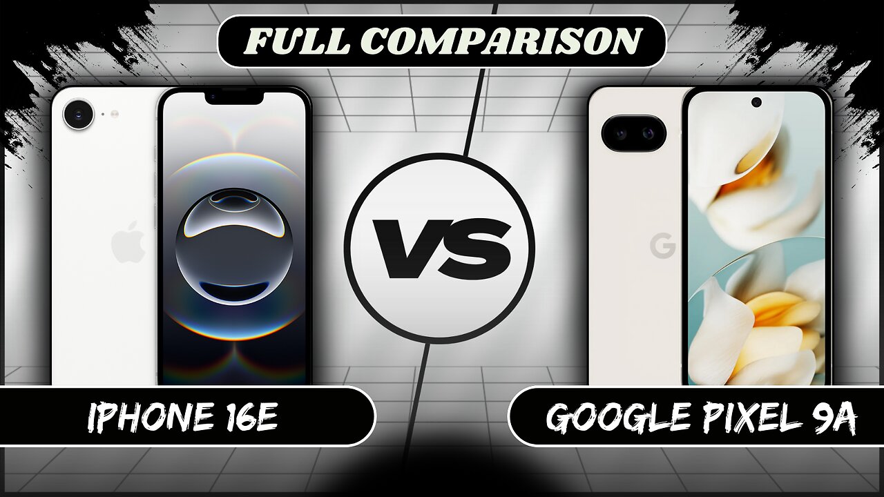 iPhone 16e Vs Google Pixel 9a Full Comparison | iPhone 16e Vs Pixel 9a