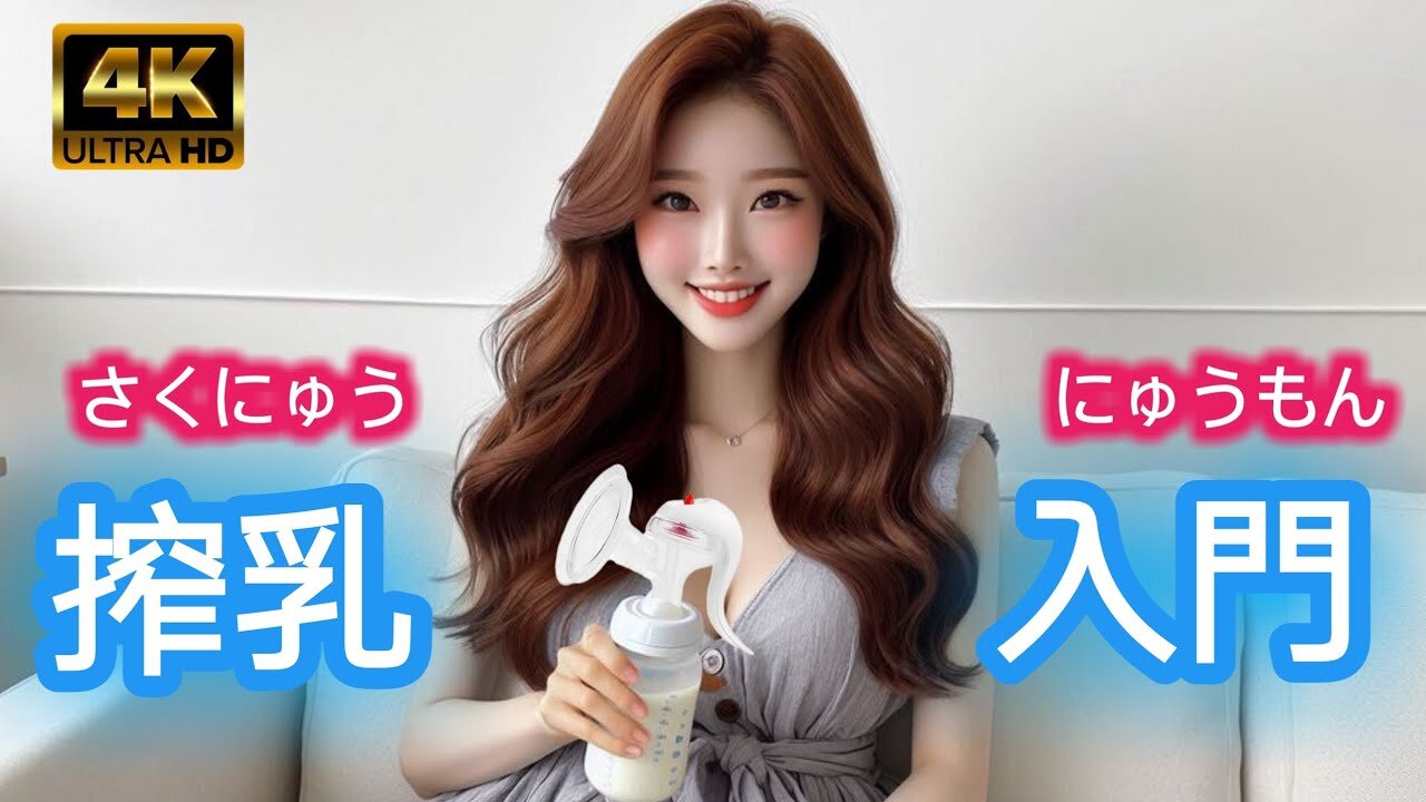 【4K】手動搾乳機入門ガイド 【Pigeon Breast Pump Tutorial】