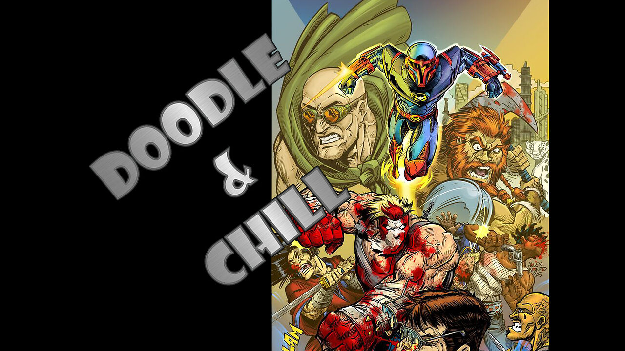 Doodle & Chill: Drawing Aces Anthology #Indiecomics