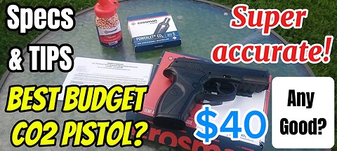Crosman C11 CO2 Pistol: 2025 Best Budget Airgun? | Unboxing, Specs & Tips