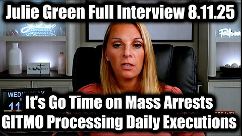 Full Interview : It's Go Time on Mass Arrests! GITMO Processing Daily Executions