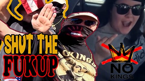 Protester ASSAULTED Police Ping with US Flag Pole @ WILD No KINGS Day Protest OCT. 2025