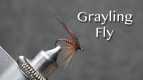 Grayling Fly: a trout pattern from Favorite Flies and Their Histories (1892) by Mary Orvis Marbury