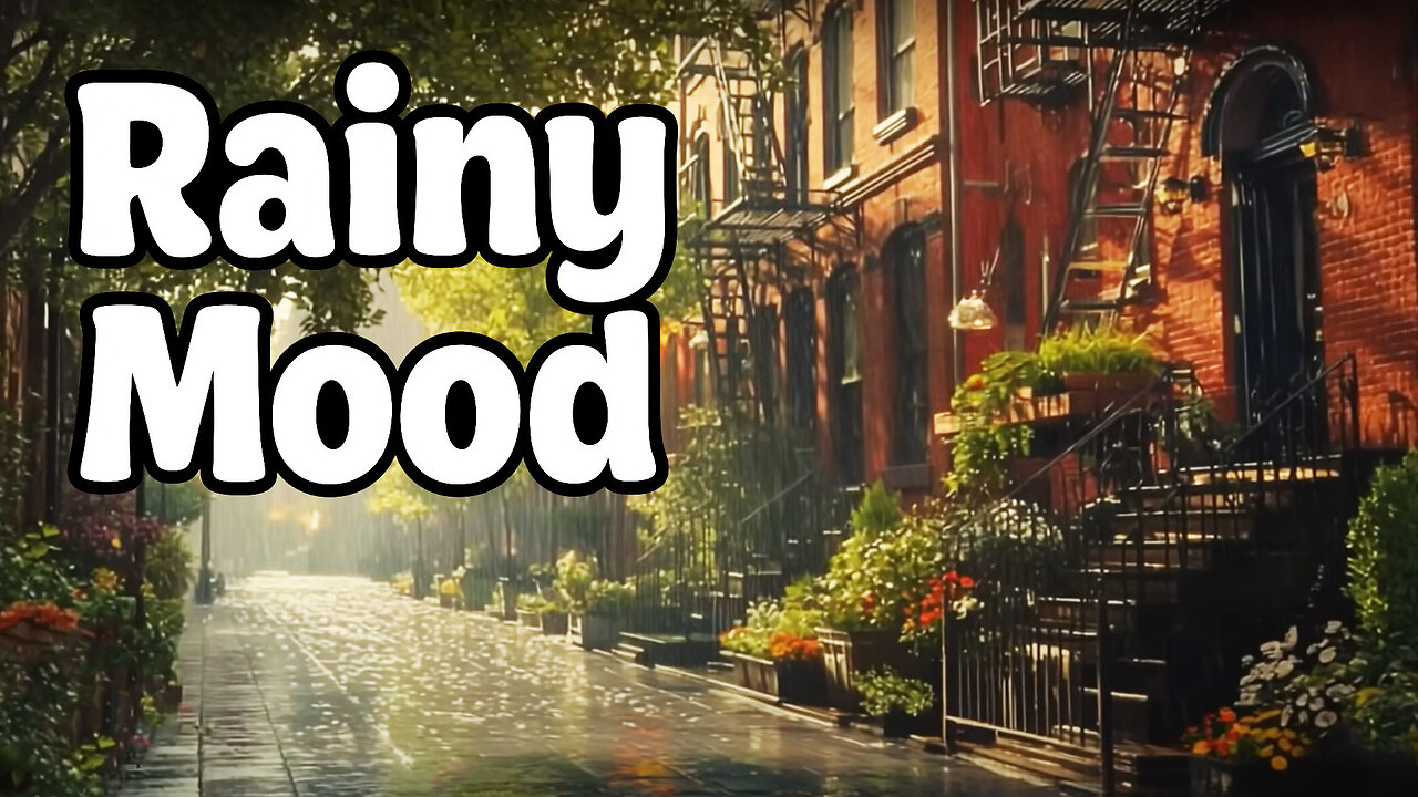 Rainy Mood in the City 🌧️ Summer Rain Sounds That Make You Feel Everything