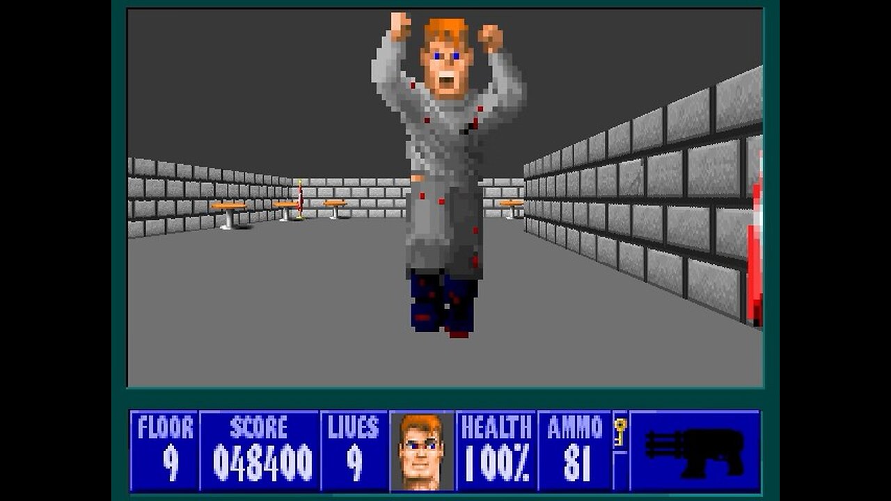 Wolfenstein 3D, Episode 5 - Trail of the Madman: 100% Complete Playthrough