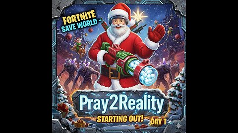 Day 1 Journey: Sleighing the Storm with Pray2Reality 🎁