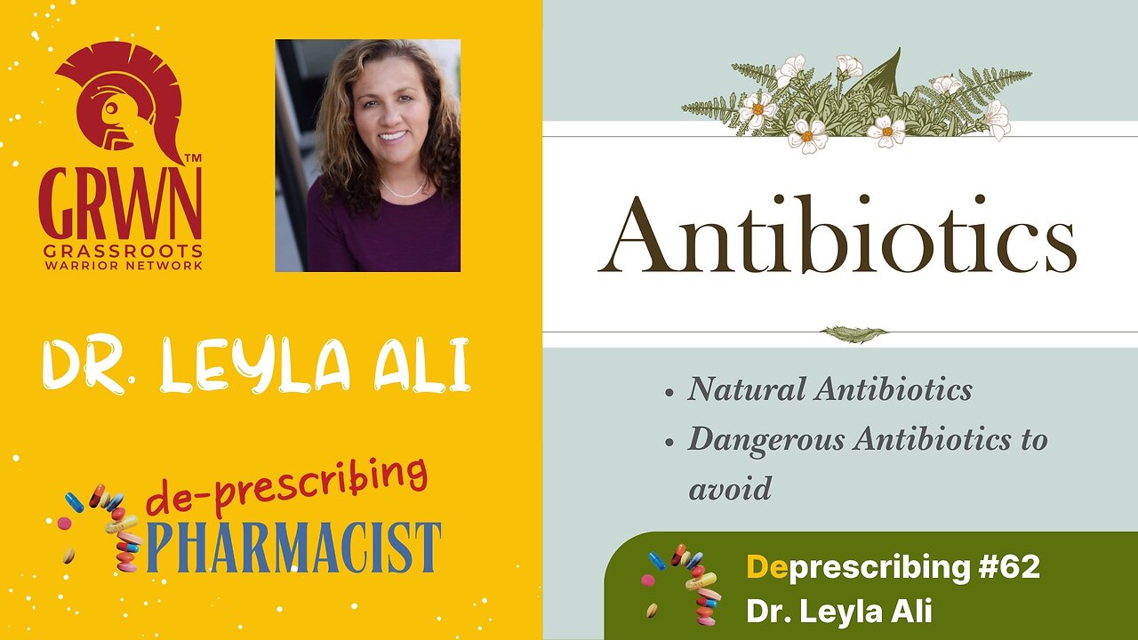 Deprescribing #62 Antibiotics by Dr. Leyla Ali