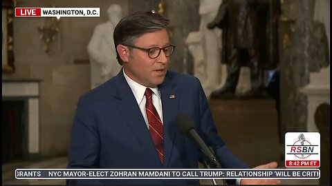 Mike Johnson Has A Clear Message To Chuck Schumer