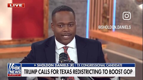 Sholdon Daniels 1 - Texas Rep race