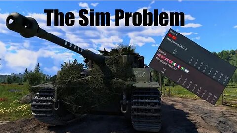 War Thunder's Simulator Problem