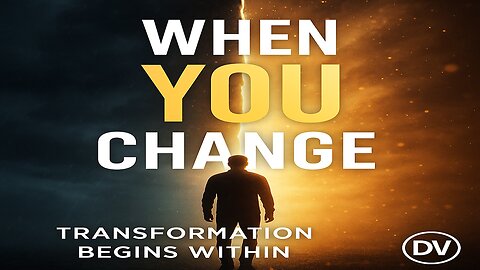 Transformation Happens When YOU Change | Faith-Based Motivation That Will Awaken Your Spirit