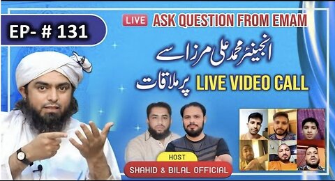 131-Episode : Ask Questions From Engineer Muhammad Ali Mirza on Live Video Call