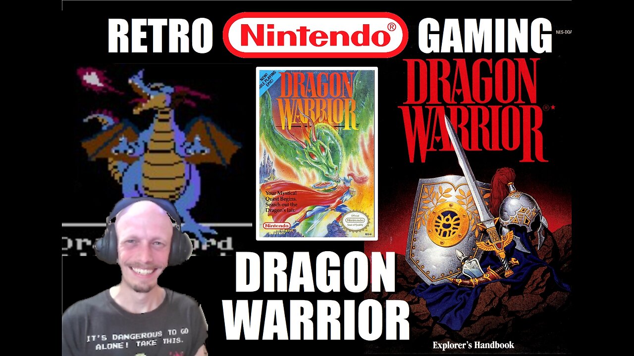 Dragon Warrior 1 (NES): Defeat the DragonLord & Save the Kingdom as Erdrick's Heir with BrightGaming
