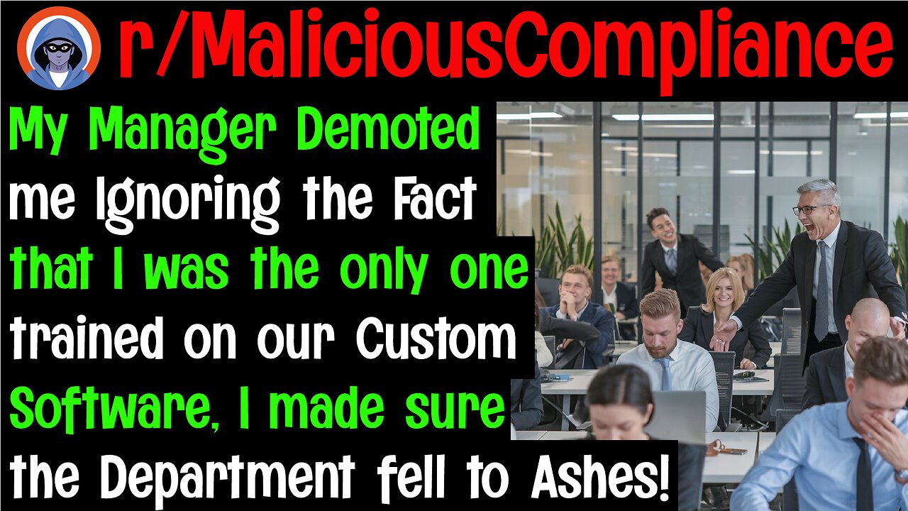 r/malicious compliance- Demoted then they realized they F'ed up! #letsredd #malicious #longstory