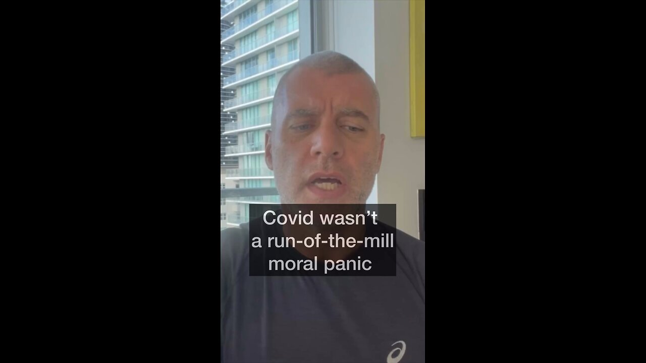 Covid wasn’t a run-of-the-mill moral panic