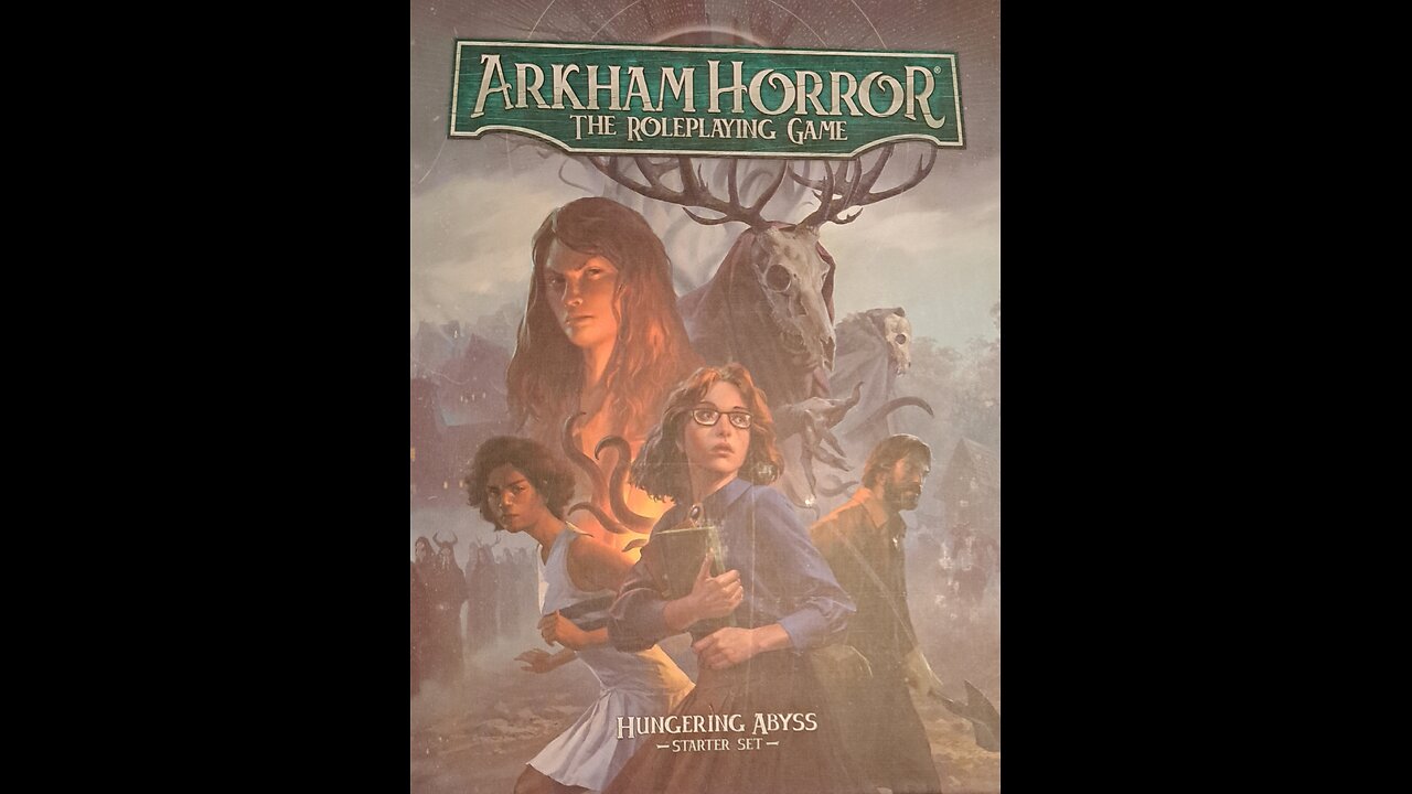 Arkham Horror The Roleplaying Game Hungering Abyss Starter Set (2024, Edge Studios) -- What's Inside