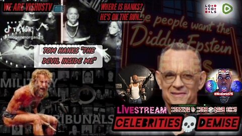 Tom Hanks: "The Devil Inside Me" Celebrities💀Demise "1st LIVESTREAM" #VishusTv 📺
