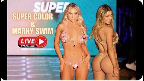 Unforgettable Runway Moments: Color Super & Marky Swim Showcase | Art Basel Miami 2024