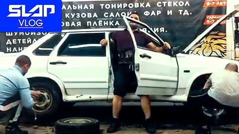 Power Slap's X-Man Has EXTREME STRENGTH - Zakir From Kazakhstan | Vlog Series