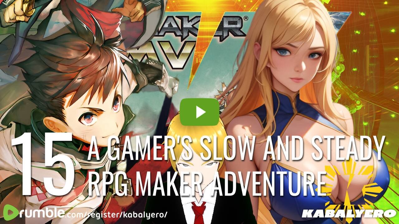 🔴 [15] A Gamer's Slow and Steady RPG Maker Adventure 🎮 Live via Rumble Studio