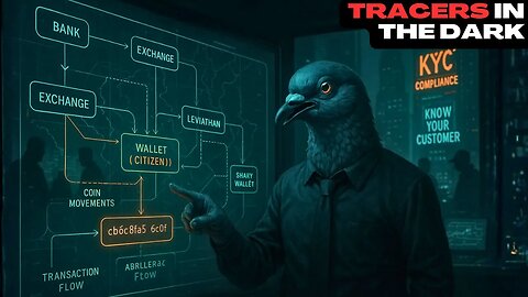 📰Bitcoin, Leviatã e “Tracers in the Dark”: a ilusão da criptomoeda invisível