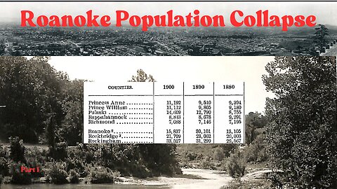Roanoke Population Collapse