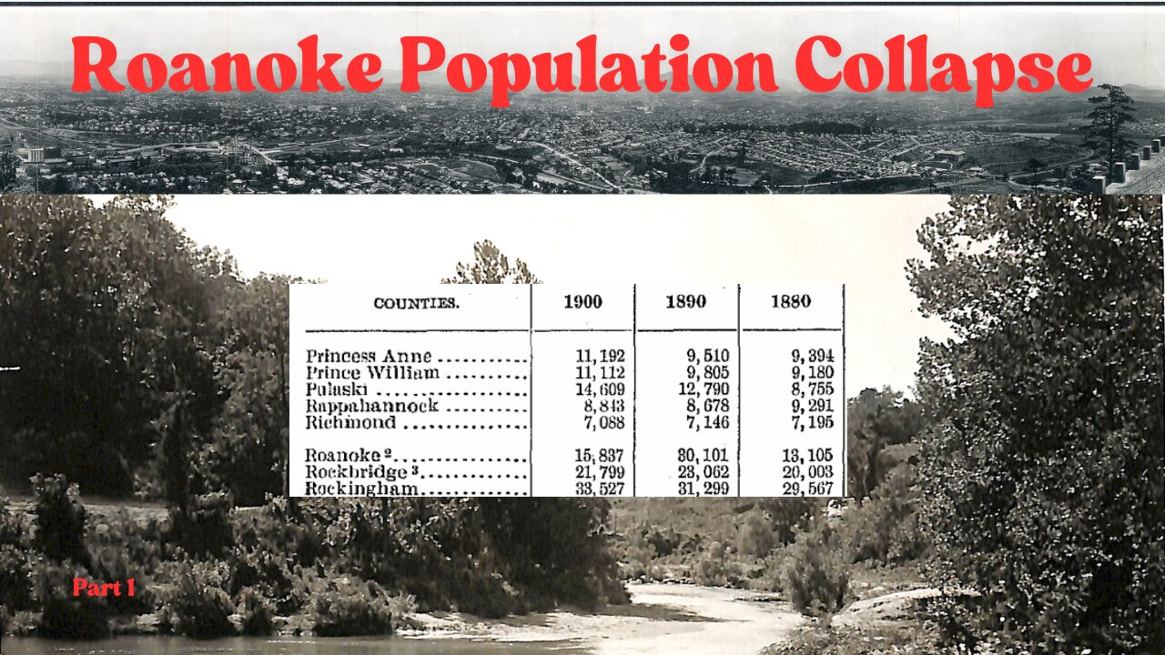 Roanoke Population Collapse