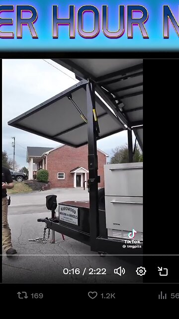 Mobile BBQ Party Unit #SHORTS