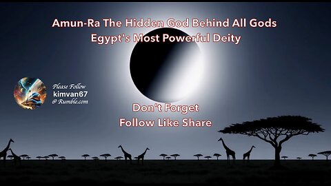 Amun-Ra The Hidden God Behind All Gods Egypt's Most Powerful Deity