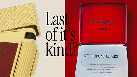 This Rare S.T. Dupont Cigar Might Be the Last One Left??