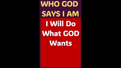 I WILL DO WHAT GOD WANTS #wordofgod #Jesus #wisdom #God #spirituality #power #love #grace #forgiven