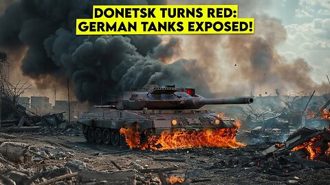 American Abrams Tanks Destroyed in Fierce Donetsk Battle
