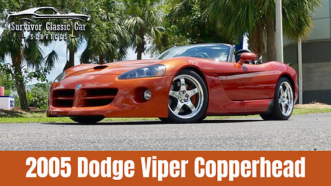 1 of 300 Copperheads built. 500 Horsepower V10. Low mileage, super clean Mopar! For Sale!!