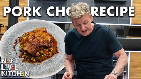 Gordon Ramsay cooks the perfect pork chop / Recipe
