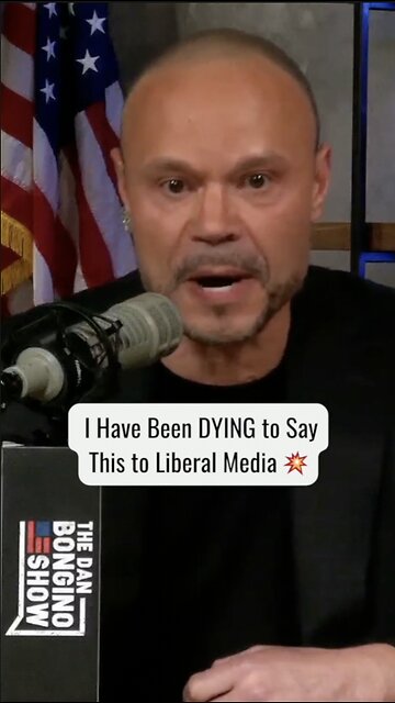 I've been *DYING* to say this to the liberal media...