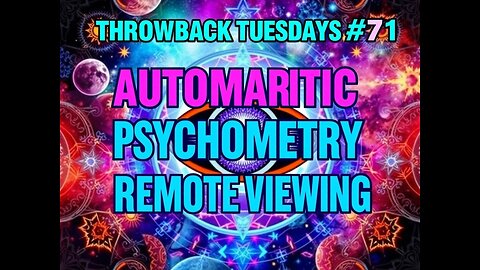 Throwback Tuesdays #71 AUTOMATIC WRITING, PSYCHOMETRY, AND REMOTE VIEWING