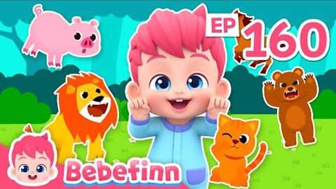 ABC Animals | Alphabet Songs for Kids | Bebefinn Nursery Rhymes